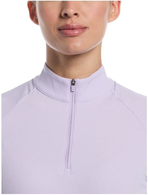 Callaway Rib Play women's polo, pastel lilac