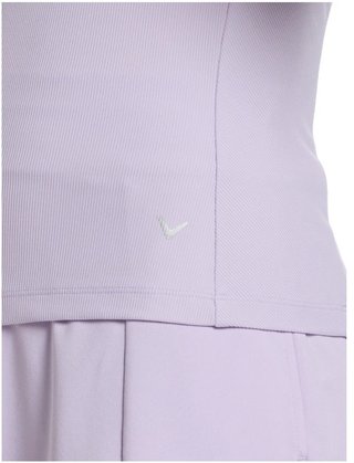 Callaway Rib Play women's polo, pastel lilac