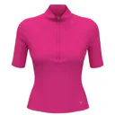 Callaway Rib Play women's polo, fuschia purple