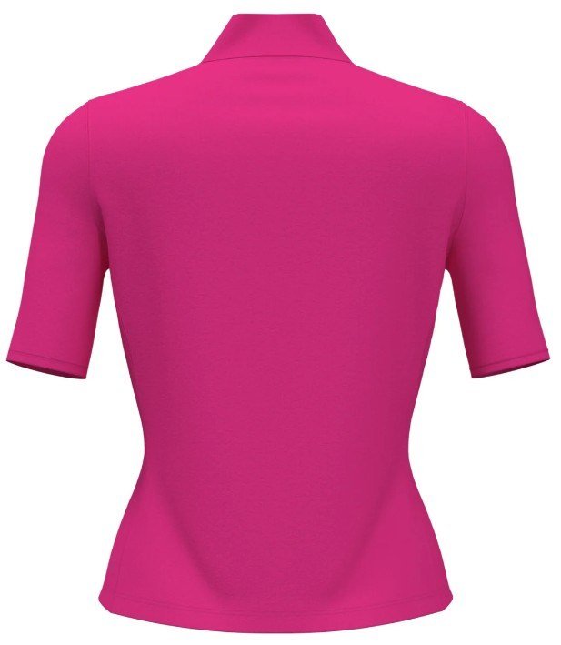 Callaway Rib Play women's polo, fuschia purple
