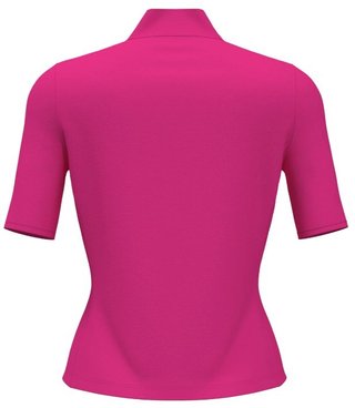 Callaway Rib Play women's polo, fuschia purple