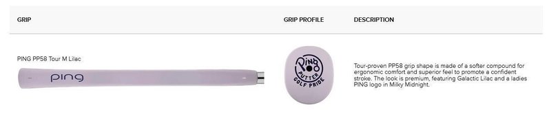 PING G Le4 Louise ladies putter