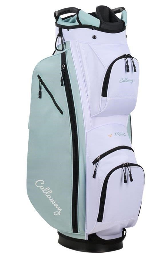 Callaway Reva 26 11PC ladies golf set, graphite, peach/surf + cart bag