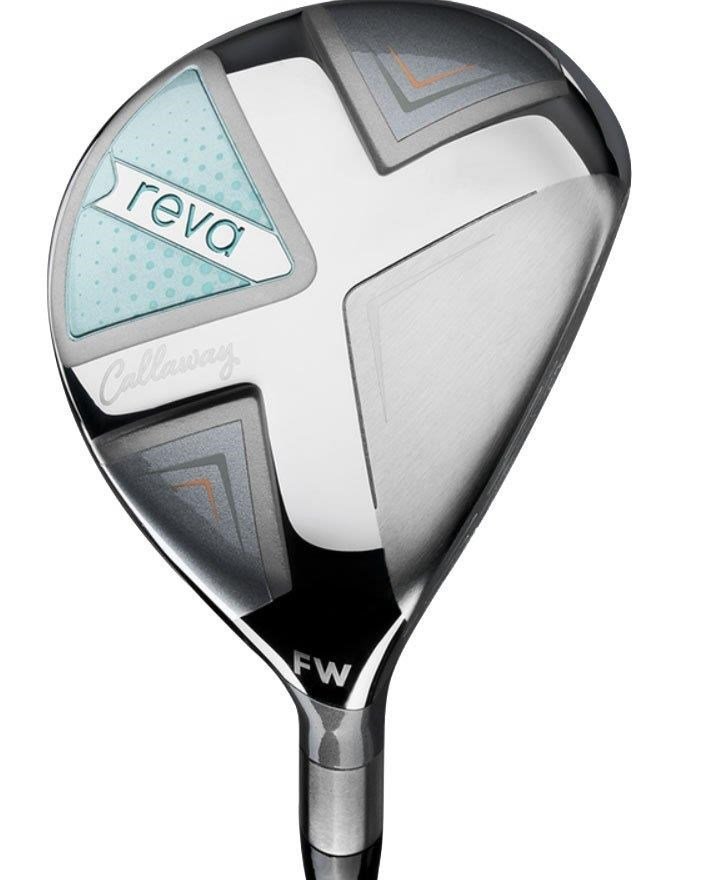 Callaway Reva 26 11PC ladies golf set, graphite, peach/surf + cart bag
