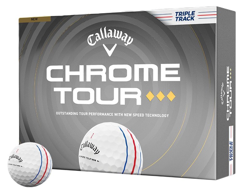 Callaway Chrome Tour Triple Track Diamond golf balls