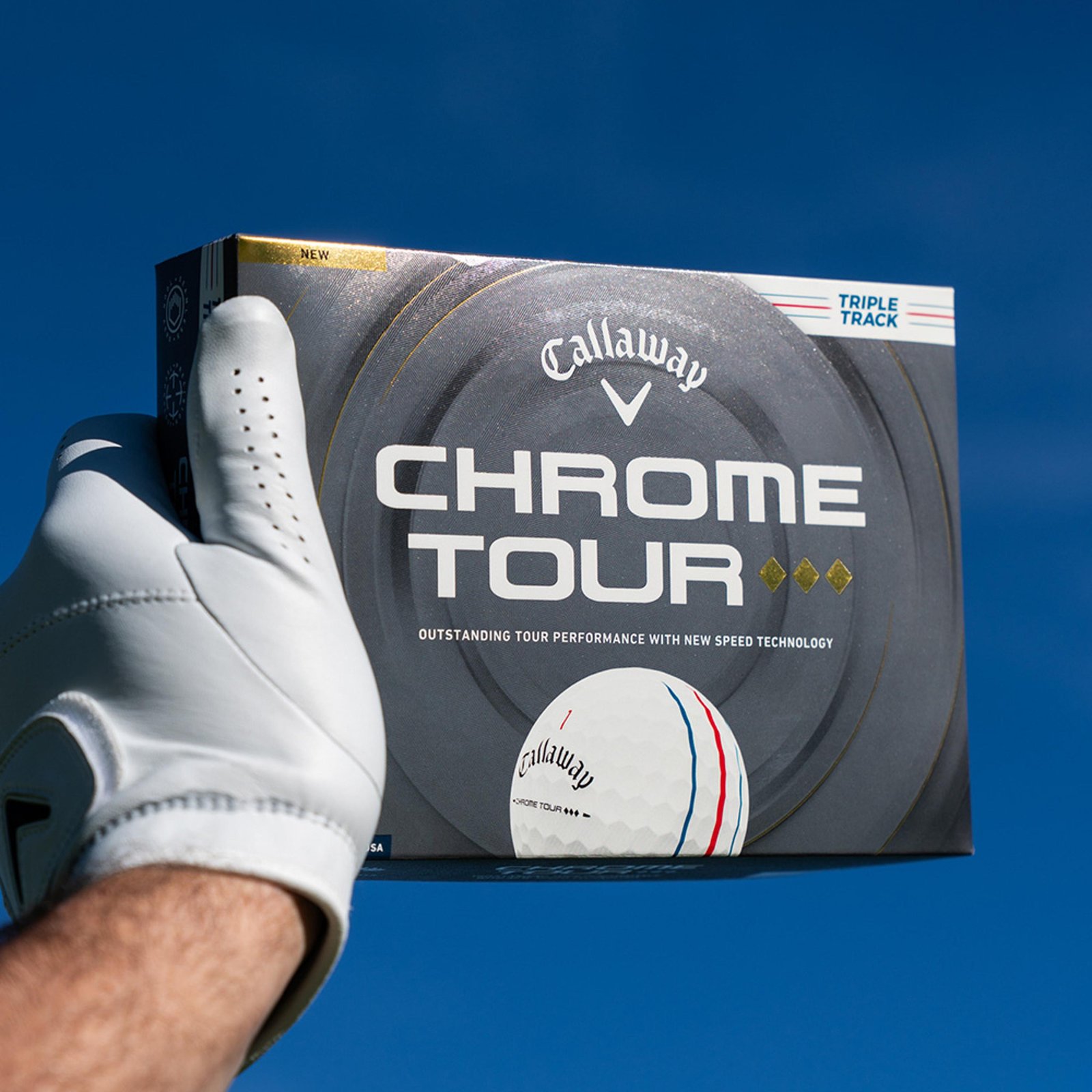 Callaway Chrome Tour Triple Track Diamond golf balls