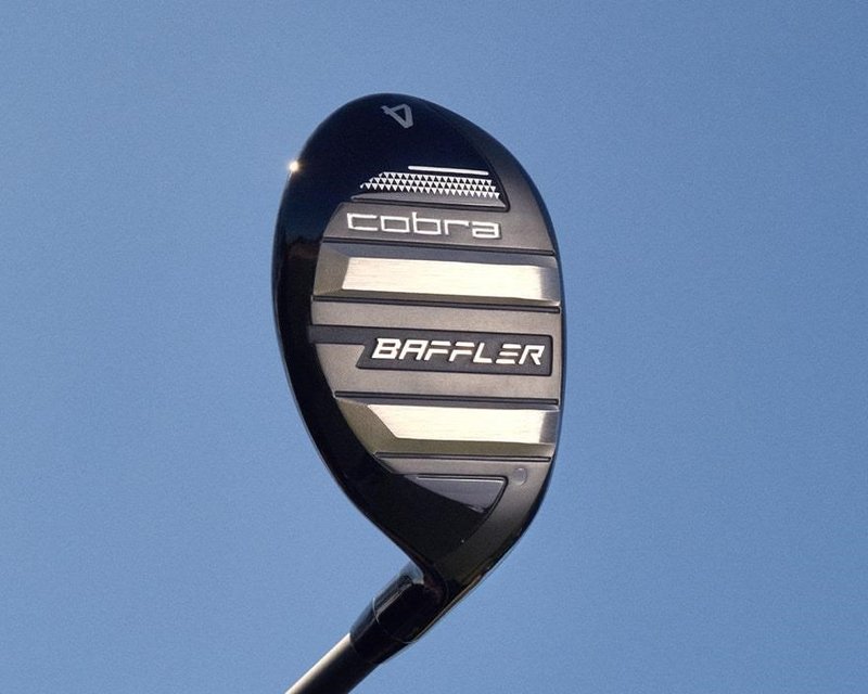 Cobra BAFFLER Black Silver men's hybrid
