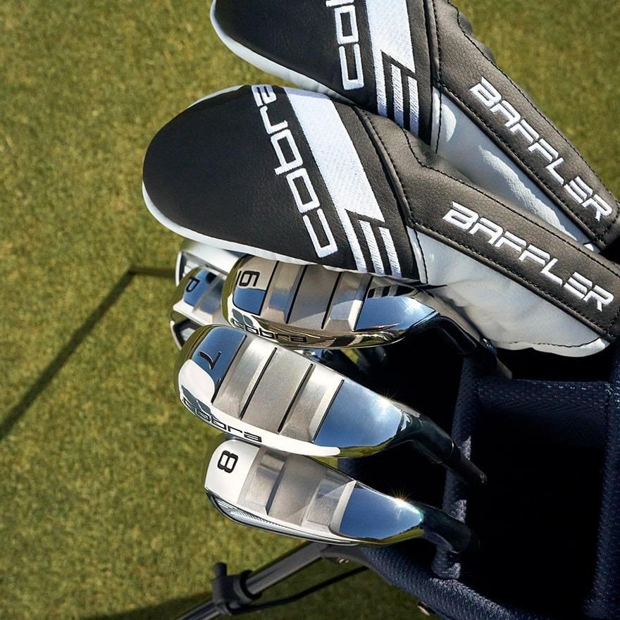 Cobra BAFFLER Black Silver men's hybrid
