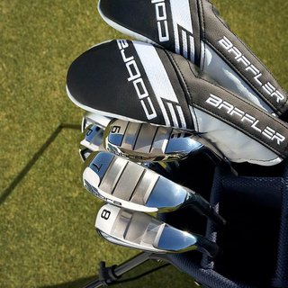 Cobra BAFFLER Black Silver men's hybrid