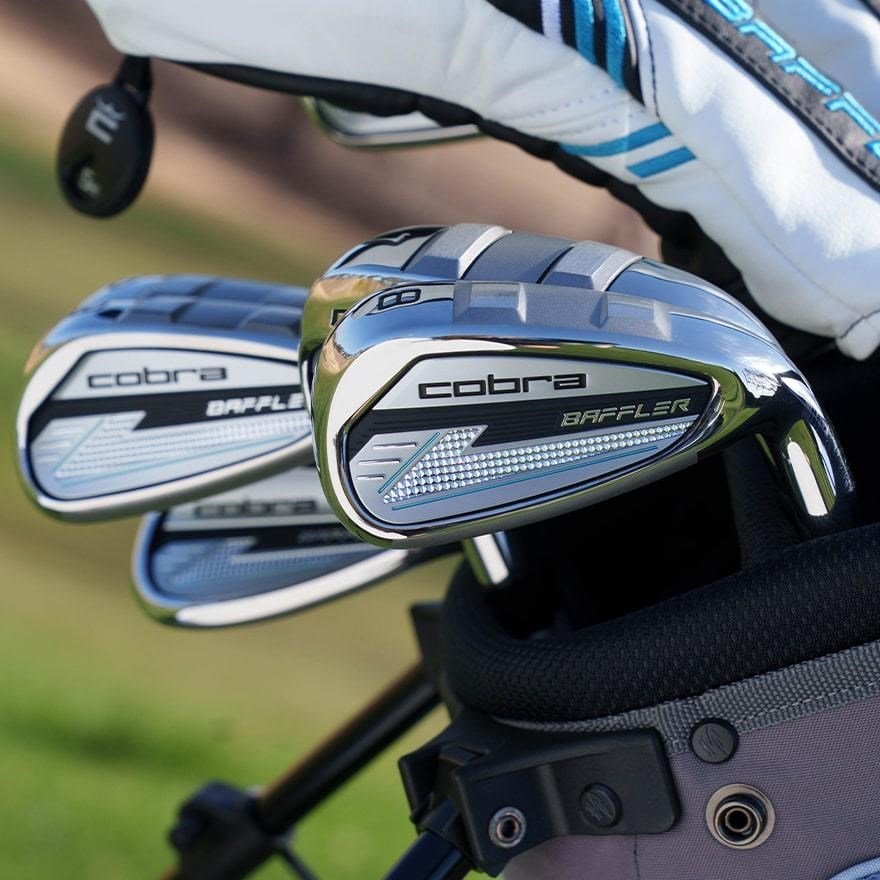 Cobra BAFFLER Black Blue ladies hybrid