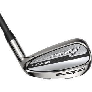 Cobra BAFFLER Black Silver irons, graphite