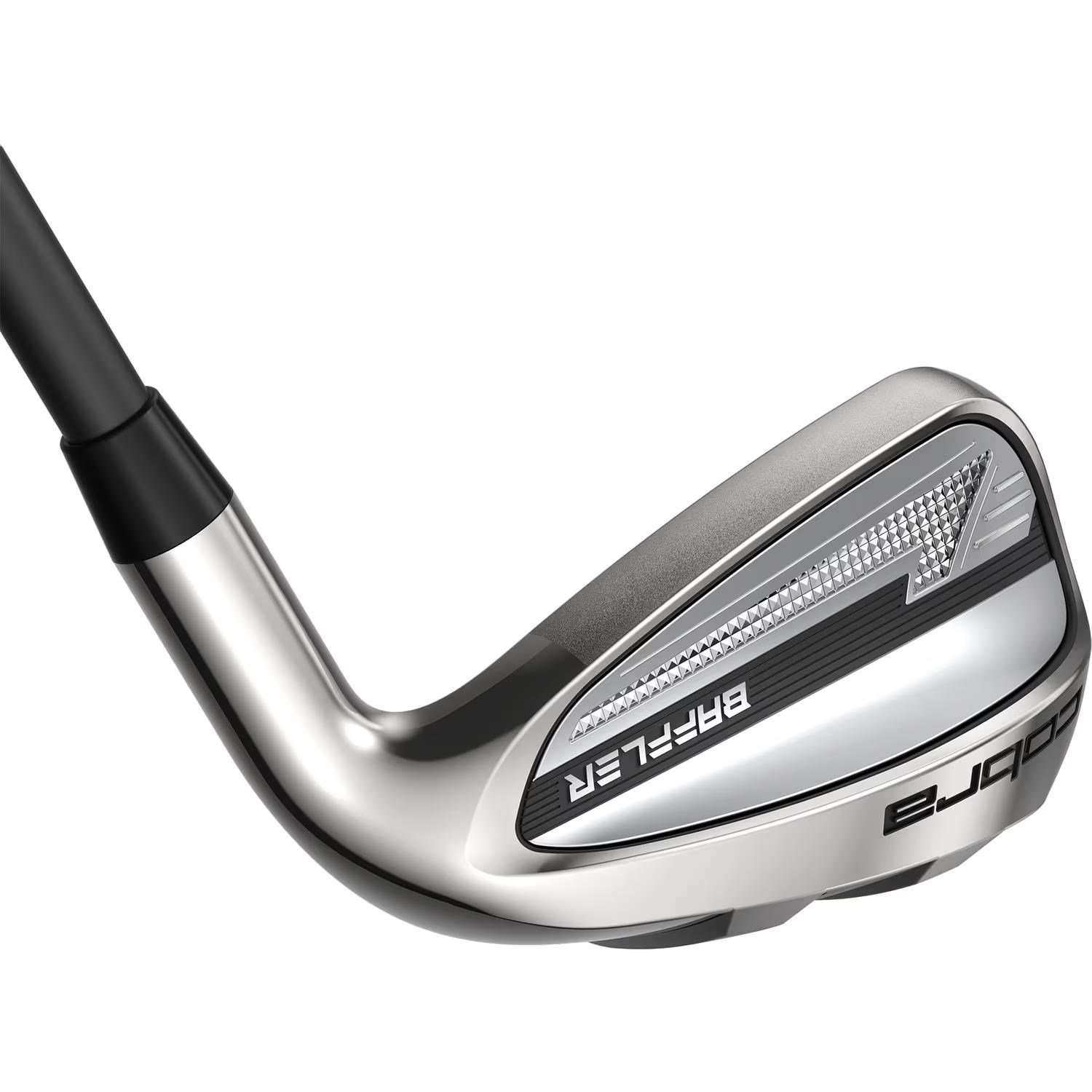 Cobra BAFFLER Black Silver irons, graphite