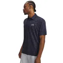 Under Armour Playoff 3.0 Printed men's polo, midnight navy/white