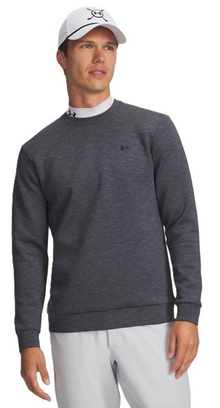 Under Armour Drive Midlayer Crew men's sweatshirt, midnight navy