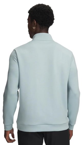 Under Armour UA Drive men's pullover, enamel blue/refresh mint