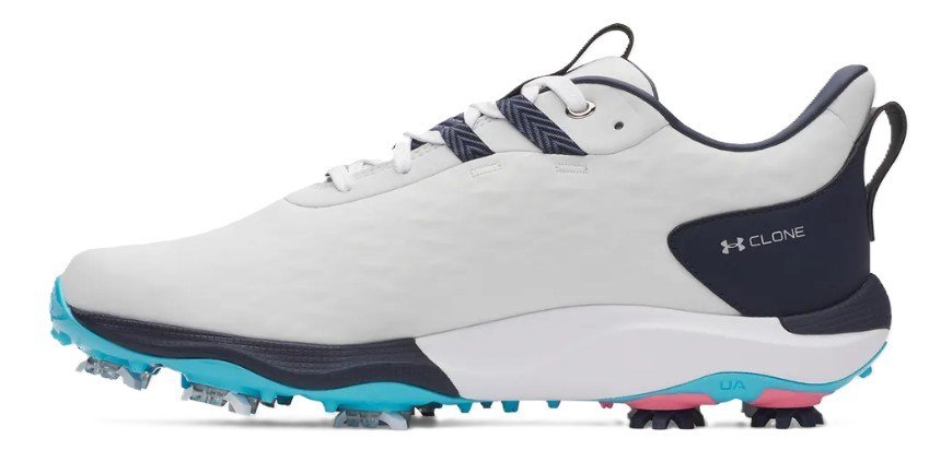 Under Armour Drive Pro Clone mens golf shoes, distant grey/midnight navy