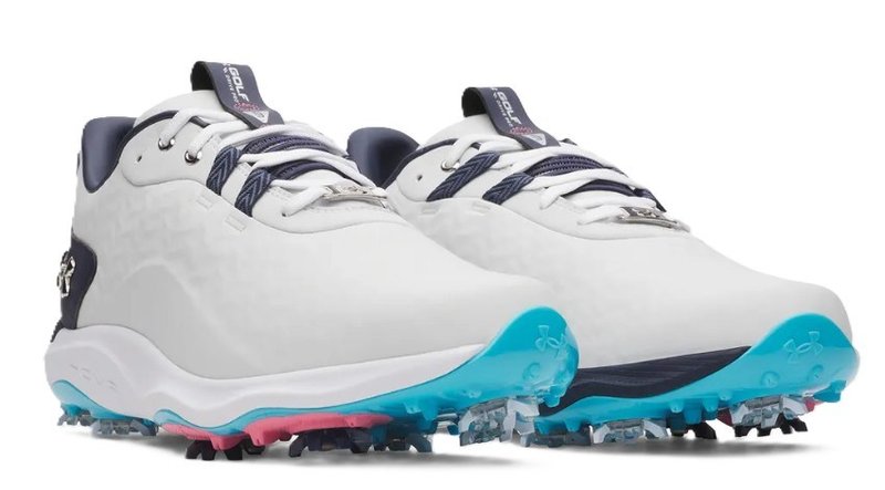 Under Armour Drive Pro Clone mens golf shoes, distant grey/midnight navy
