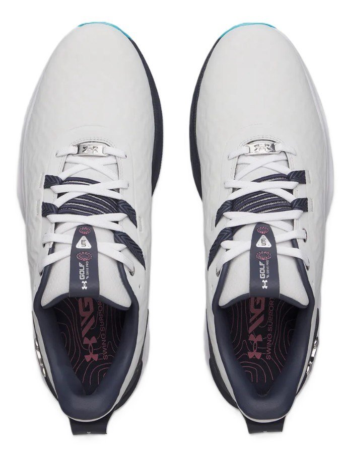 Under Armour Drive Pro Clone mens golf shoes, distant grey/midnight navy