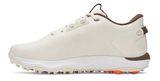 Under Armour Drive Fade 2 Spikeless mens golf shoes, stone/metallic silver