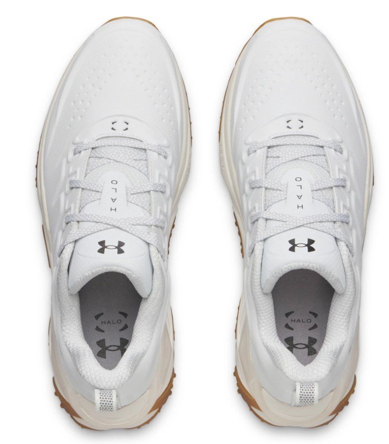 Under Armour Halo Tour Spikeless men's golf shoes, distant grey/mod grey