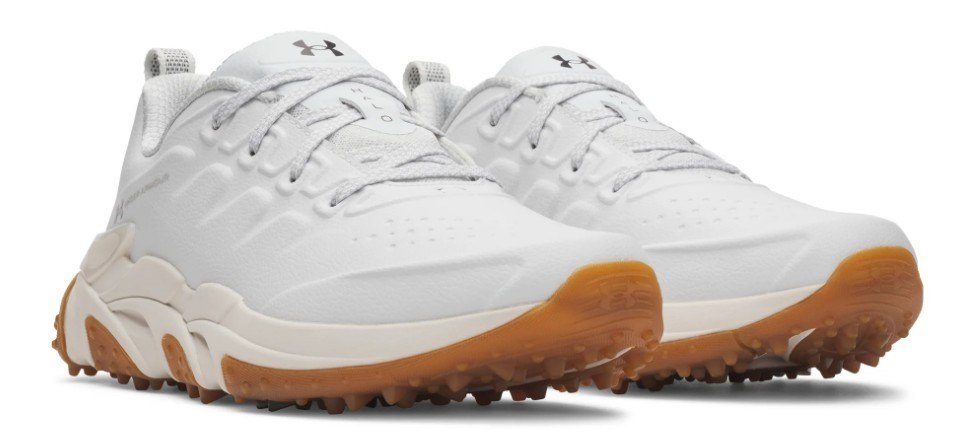 Under Armour Halo Tour Spikeless men's golf shoes, distant grey/mod grey