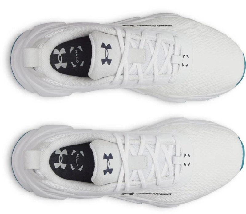Under Armour Halo Tour Hybrid Spikeless ladies golf shoes, white