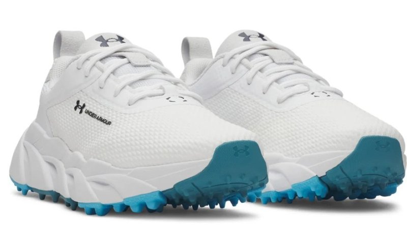 Under Armour Halo Tour Hybrid Spikeless ladies golf shoes, white