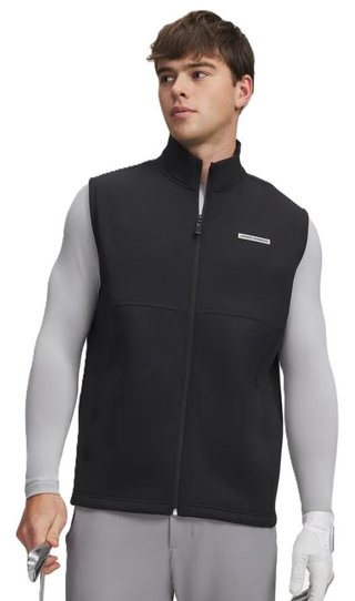 Under Armour Drive Pro Hybrid men's vest, black