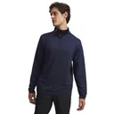 Under Armour Drive Lightweight 1/2 Zip men's sweatshirt, midnight navy/midnight navy fade heather/castlerock