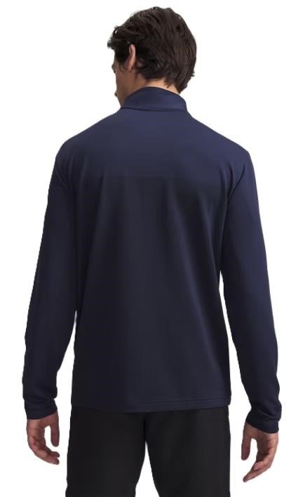 Under Armour Drive Lightweight 1/2 Zip men's sweatshirt, midnight navy/midnight navy fade heather/castlerock