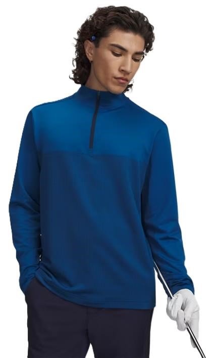 Under Armour Drive Lightweight 1/2 Zip men's sweatshirt, varsity blue/midnight navy
