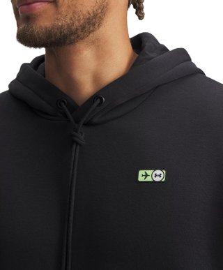 Under Armour Icon Golf Trip men's hoodie, black