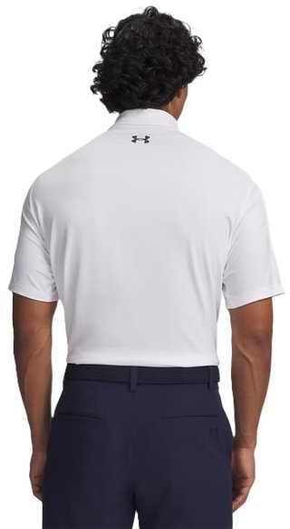 Under Armour Matchplay men's polo, white/pitch gray