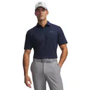 Under Armour Matchplay men's polo, academy/pitch gray