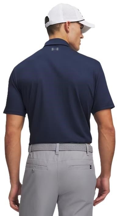 Under Armour Matchplay men's polo, academy/pitch gray