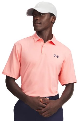 Under Armour Matchplay men's polo, pink