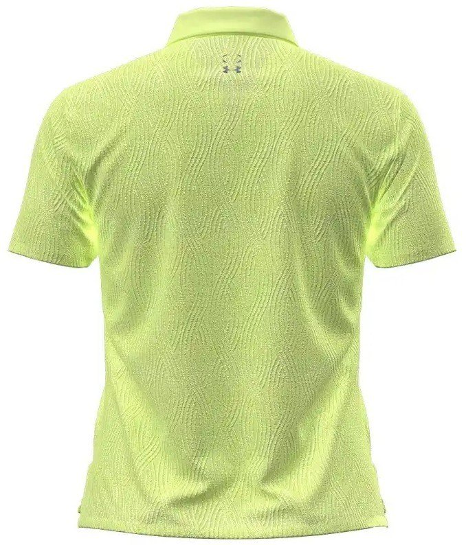 Under Armour Halo Bonded Jacquard women's polo, fade green