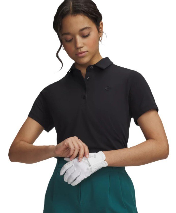 Under Armour Drive Short Sleeve women's polo, black