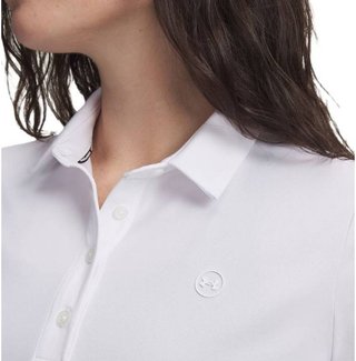 Under Armour Drive Short Sleeve women's polo, white