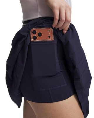 Under Armour Drive Pleated women's skort, midnight navy/white