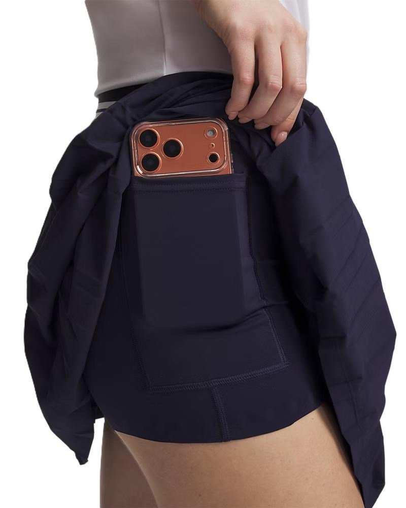 Under Armour Drive Pleated women's skort, midnight navy/white