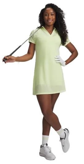 Under Armour UA Drive 2-in-1 golf dress, green