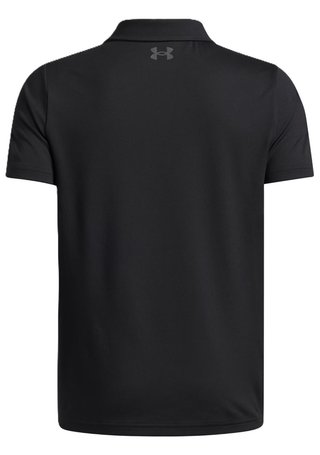 Under Armour Matchplay junior polo, black/castlerock