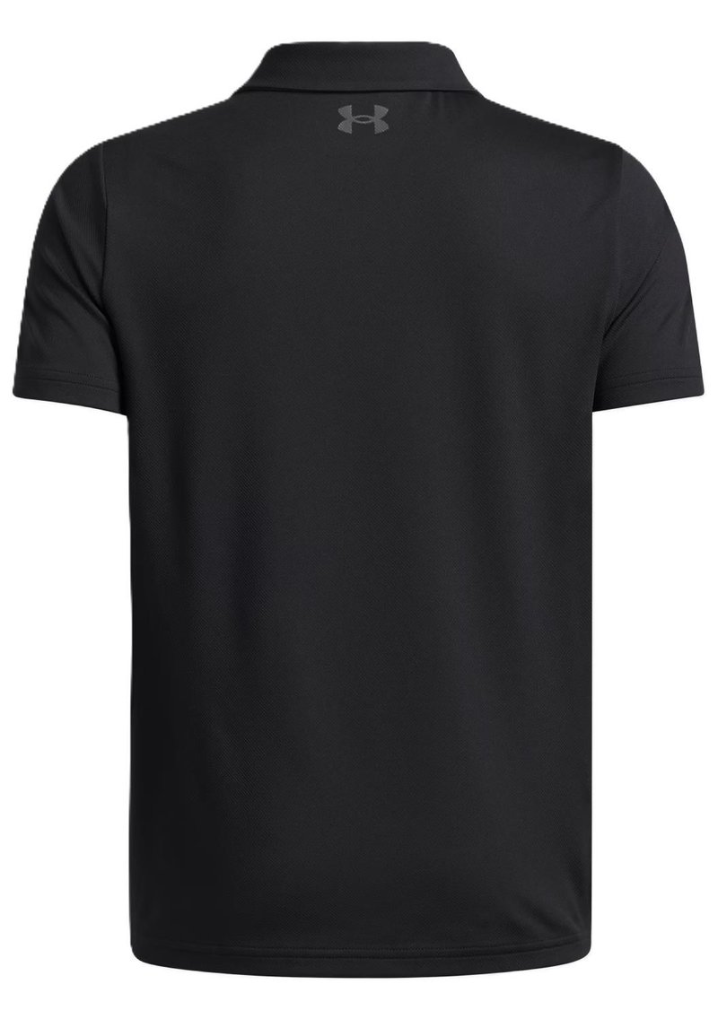 Under Armour Matchplay junior polo, black/castlerock