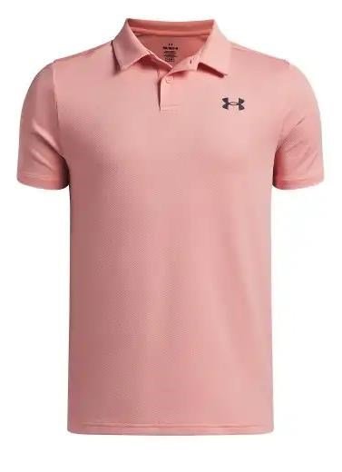 Under Armour Matchplay junior polo, peach