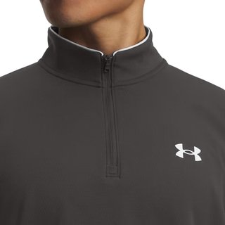 Under Armour MatchPlay 1/4 Zip men's sweatshirt, castlerock/white