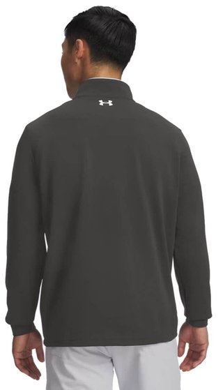 Under Armour MatchPlay 1/4 Zip men's sweatshirt, castlerock/white