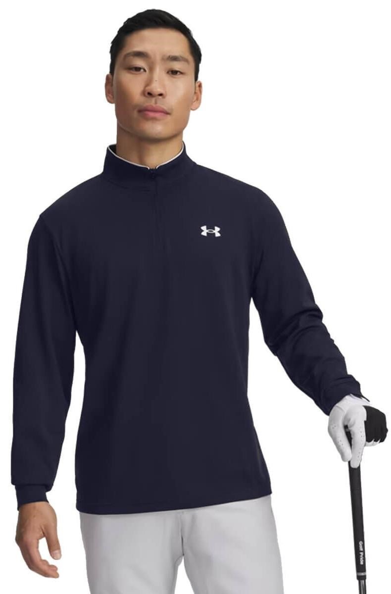 Under Armour MatchPlay 1/4 Zip men's sweatshirt, navy