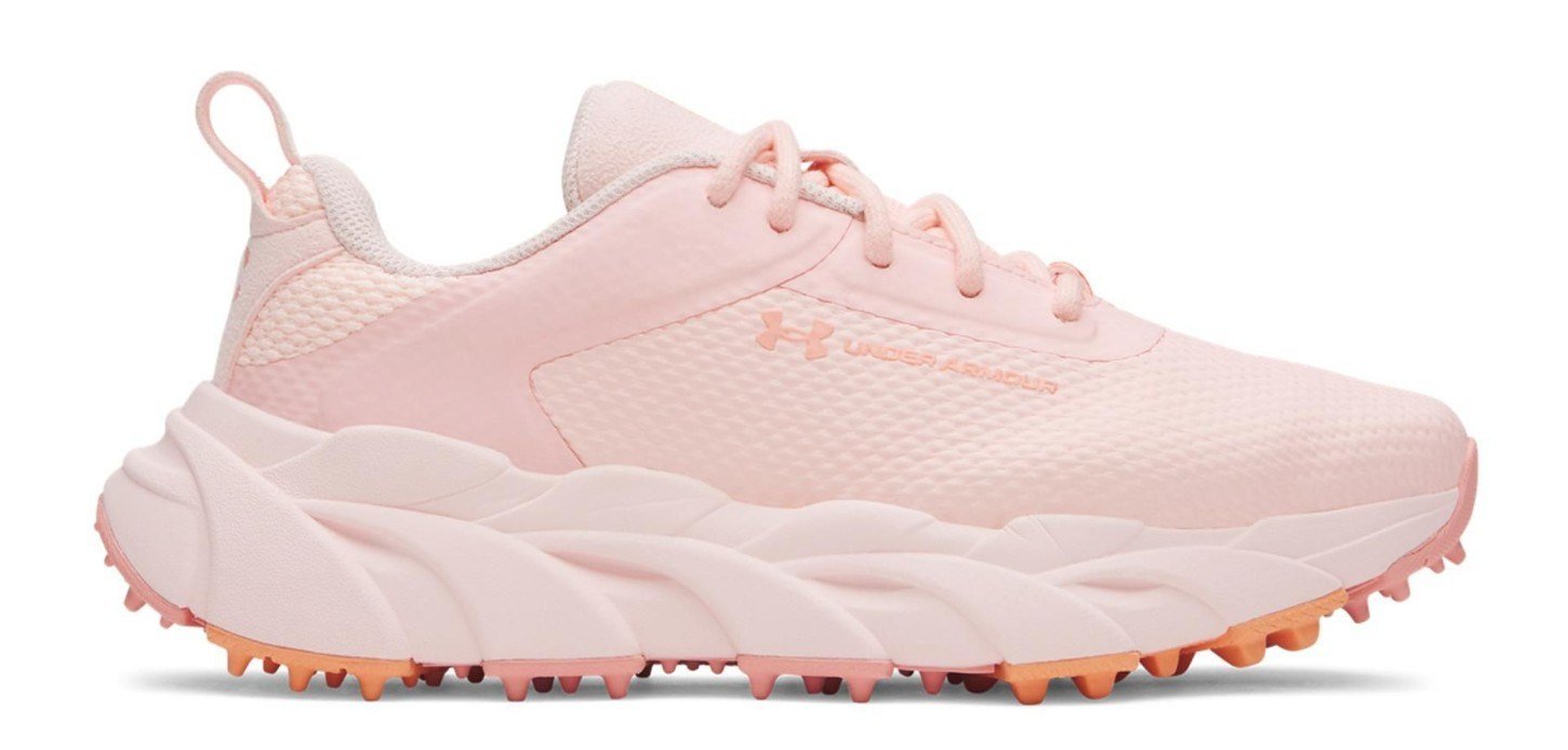 Under Armour Halo Tour Hybrid ladies golf shoes, pink