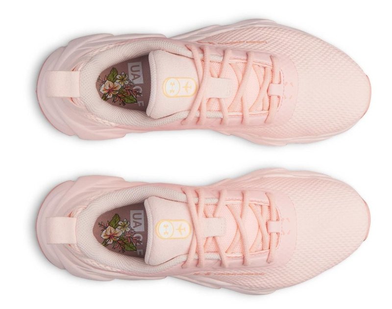 Under Armour Halo Tour Hybrid ladies golf shoes, pink